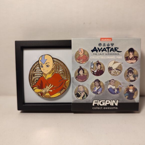 Avatar The Last Airbender Aang Y174 Enamel Pin Common Official Collectible Badge - Picture 2 of 3
